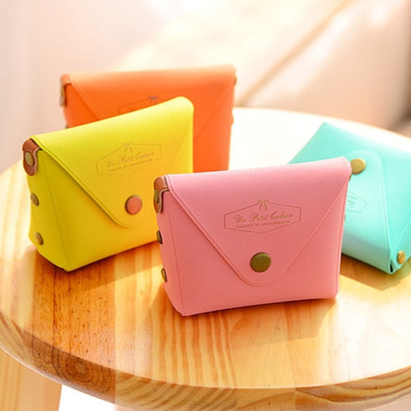 Cute Candy Color Key Case Macaron Coin Purse - Tiff's Treasures