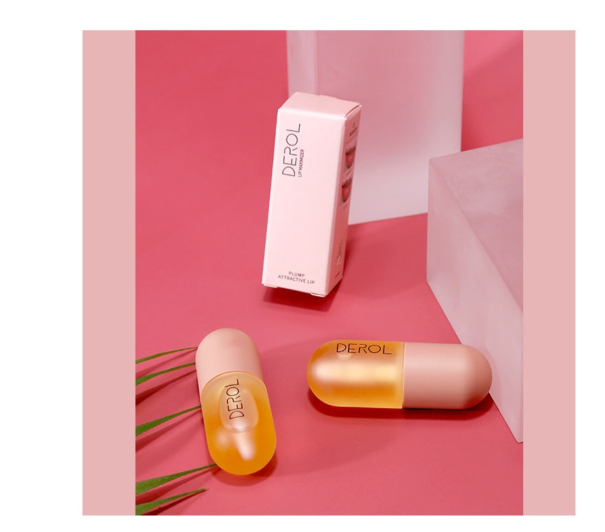 Day Night Instant Volume Lip Plumper Oil Clear Lasting Nourishing Repairing Reduce Lip Fine Line Care Lip Beauty Cosmetic - Tiff's Treasures