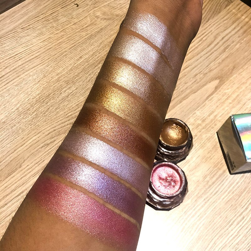 Face Highlighter Jelly Gel Mermaid Eyeshadow Glow Body Glitter Festival Makeup Iluminador Gold Liquid Highlighter Bronzer - Tiff's Treasures