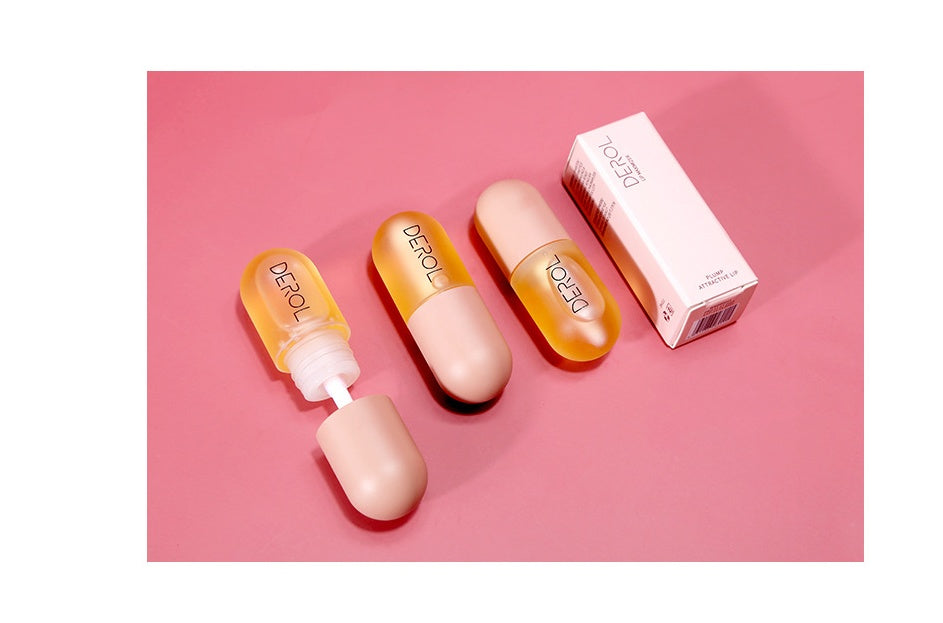 Day Night Instant Volume Lip Plumper Oil Clear Lasting Nourishing Repairing Reduce Lip Fine Line Care Lip Beauty Cosmetic - Tiff's Treasures
