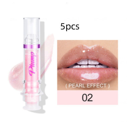 New Tube Lip Rich Lip Color Slightly Spicy Lip Honey Lip Glass Mirror Face Lip Mirror Liquid Lipstick - Tiff's Treasures
