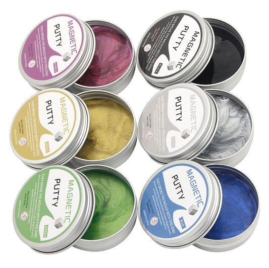 Magnetic Clay Magnetic Clay Creative Decompression Toy Swallows Magnetic Clay - Tiff's Treasures