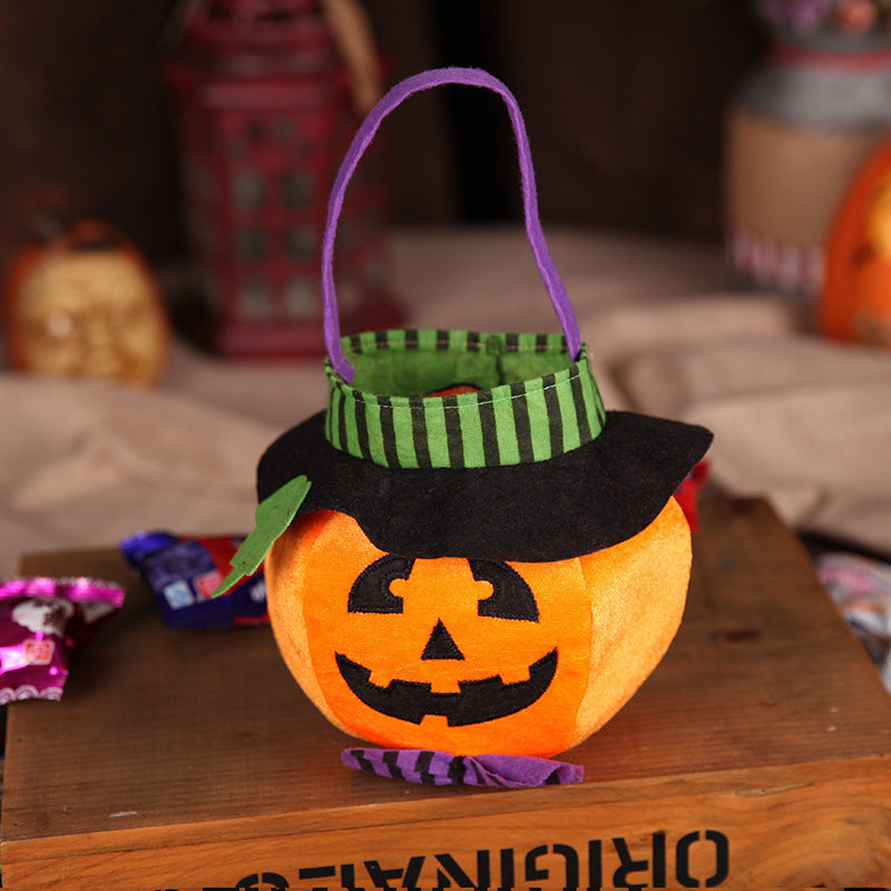 Halloween Candy Bags Cute Gift Bag Pumpkin Witch Candy Boxes - Tiff's Treasures