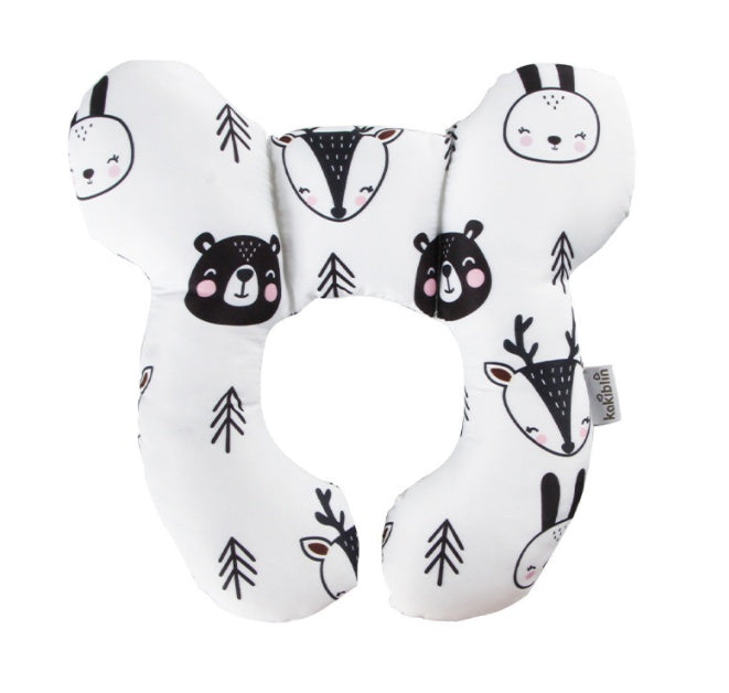 Infant Pillow  Baby Bed  U-Shaped Safety Seat  Neck Guard  Fixed Stereotyped Stroller Pillow - Tiff's Treasures