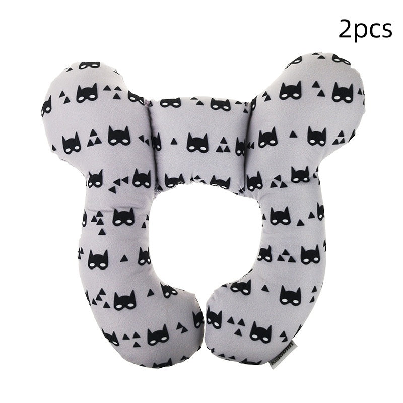 Infant Pillow  Baby Bed  U-Shaped Safety Seat  Neck Guard  Fixed Stereotyped Stroller Pillow - Tiff's Treasures