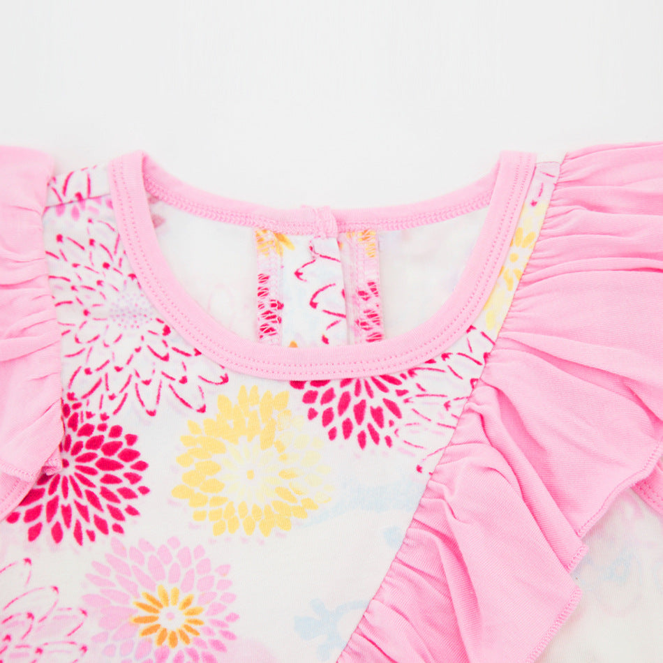Summer Children's Clothing Bamboo Fiber Baby Clothing - Tiff's Treasures