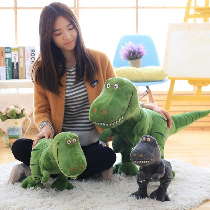 New Dinosaur Plush Toys Cartoon Tyrannosaurus Cute Stuffed Toy Dolls For Kids Children Birthday Gift - Tiff's Treasures