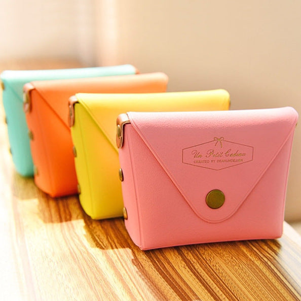 Cute Candy Color Key Case Macaron Coin Purse - Tiff's Treasures