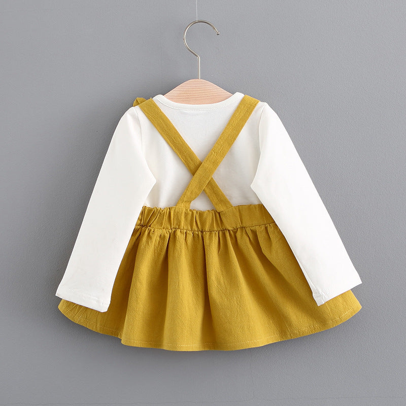 New children's clothing, girls cute rabbit dress, baby princess dress - Tiff's Treasures