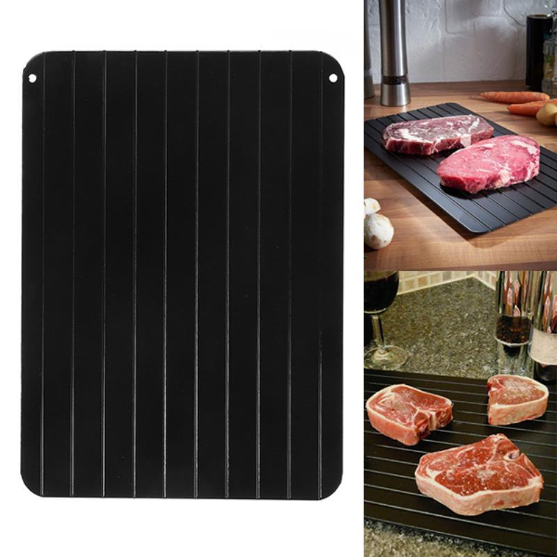 Fast Defrosting Tray Thaw  Kitchen Quick Aluminum Thaw Plate - Tiff's Treasures
