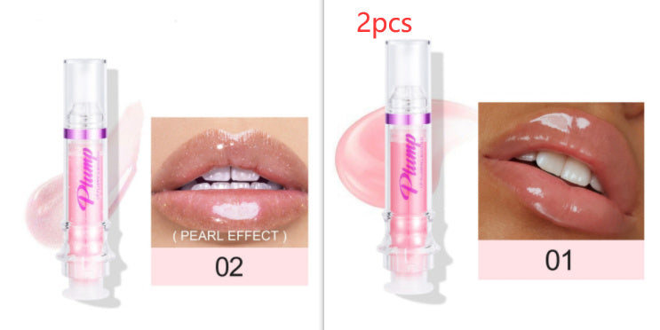 New Tube Lip Rich Lip Color Slightly Spicy Lip Honey Lip Glass Mirror Face Lip Mirror Liquid Lipstick - Tiff's Treasures