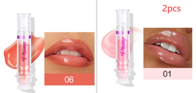 New Tube Lip Rich Lip Color Slightly Spicy Lip Honey Lip Glass Mirror Face Lip Mirror Liquid Lipstick - Tiff's Treasures