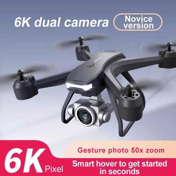 Professional Drone4DRC V14, 6K High-definition Dual Camera Wifi FPV Portable RC Quadcopter 2 Batteries. - Tiff's Treasures