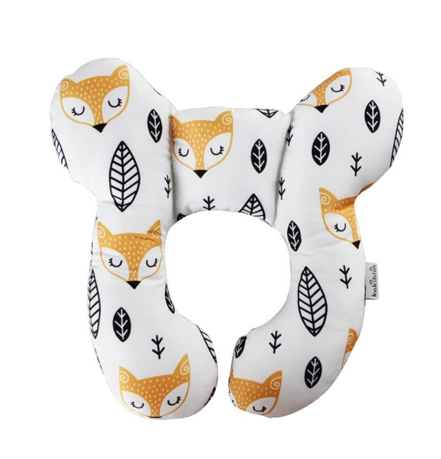 Infant Pillow  Baby Bed  U-Shaped Safety Seat  Neck Guard  Fixed Stereotyped Stroller Pillow - Tiff's Treasures