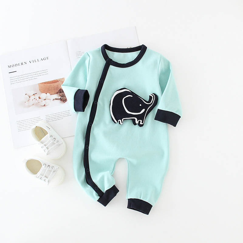 Baby one-piece romper cotton baby - Tiff's Treasures