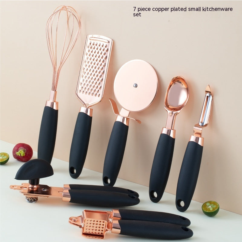 Vegetable Peeler Set, Copper Plated Kitchen Peeling Tools for Fruits & PotatoesKitchen - Tiff's Treasures