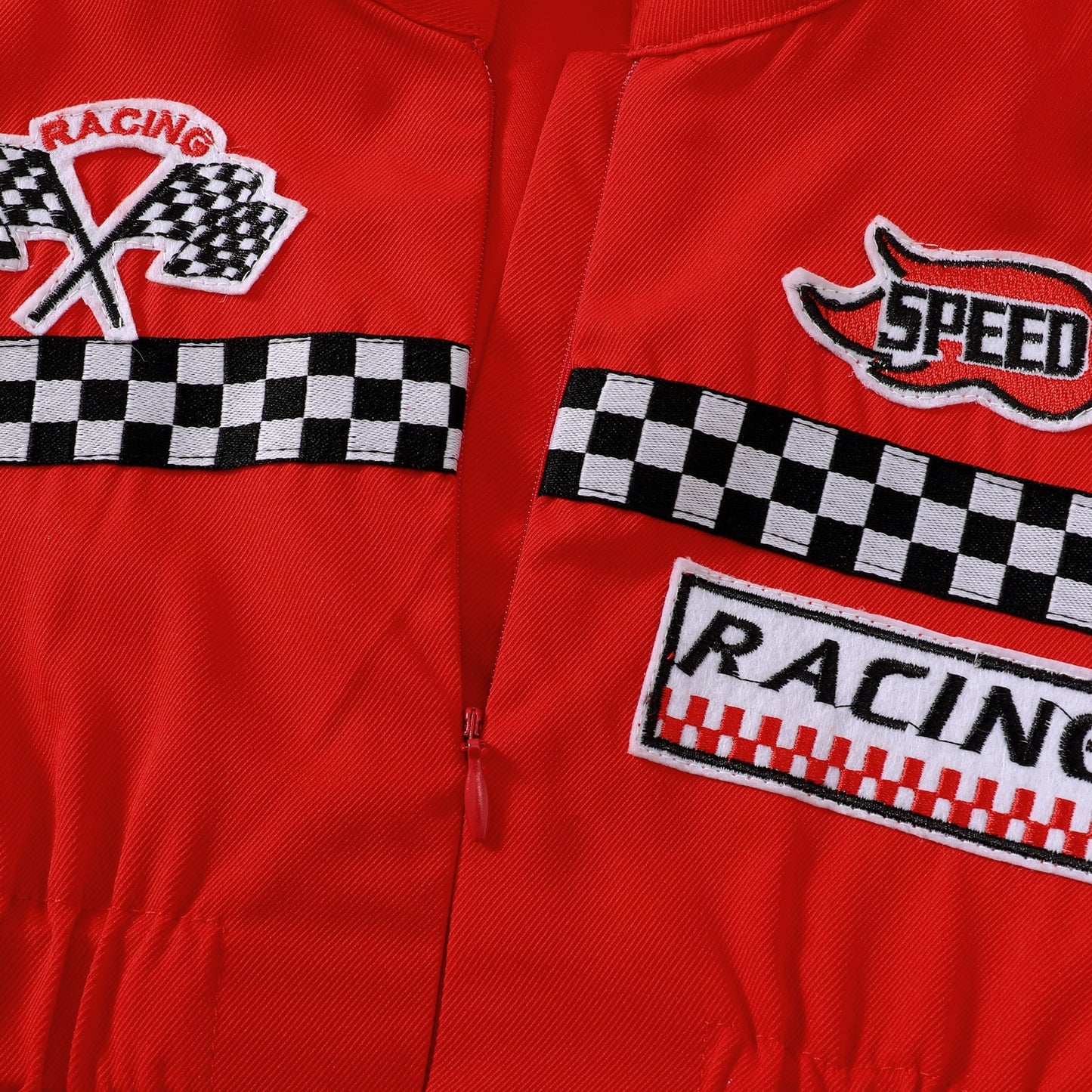 Toddler Girls Boys Racing Driver Jumpsuit, Racer Outfit, Halloween Christmas Carnival Party Race Car Driver Clothing Set - Tiff's Treasures