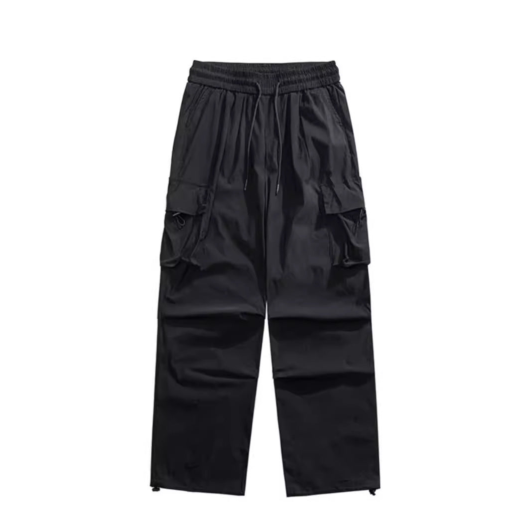 Men’s Loose Fit Outdoor Trousers – Straight-Leg Casual Utility Pants - Tiff's Treasures