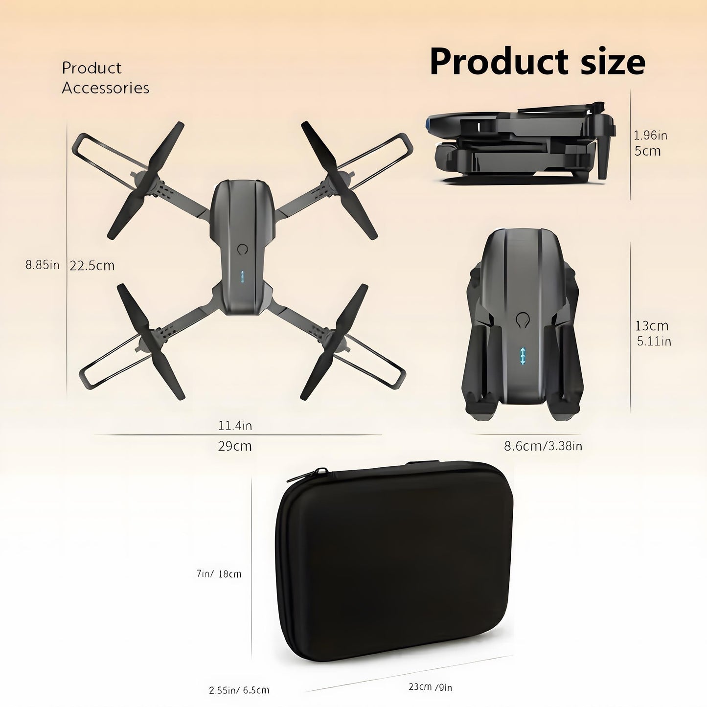 The E99 Dual-camera Drone With Two Batteries Has The Function Of Altitude Hold Mode. - Tiff's Treasures