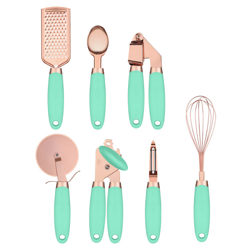 Vegetable Peeler Set, Copper Plated Kitchen Peeling Tools for Fruits & PotatoesKitchen - Tiff's Treasures