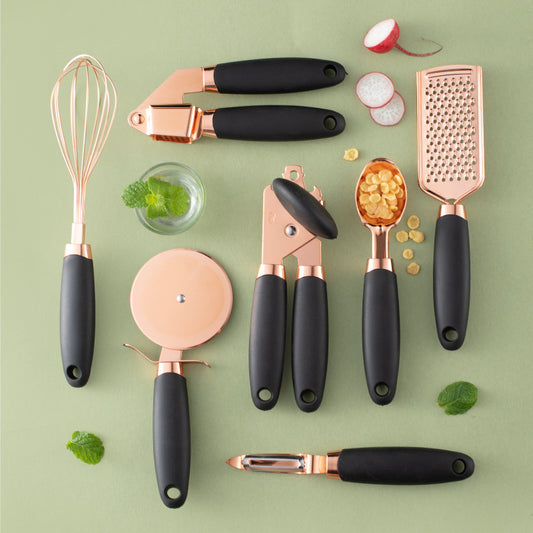 Vegetable Peeler Set, Copper Plated Kitchen Peeling Tools for Fruits & PotatoesKitchen - Tiff's Treasures