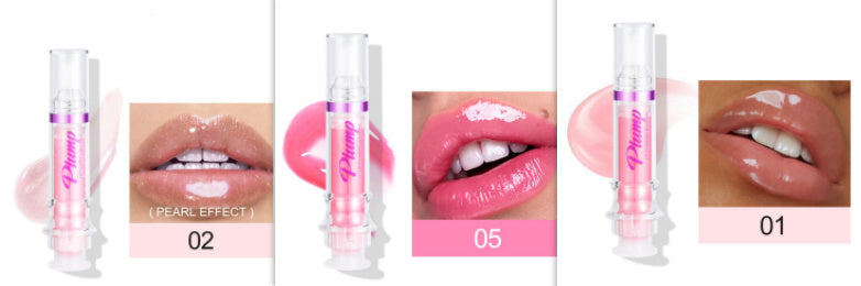New Tube Lip Rich Lip Color Slightly Spicy Lip Honey Lip Glass Mirror Face Lip Mirror Liquid Lipstick - Tiff's Treasures
