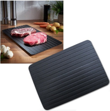 Fast Defrosting Tray Thaw  Kitchen Quick Aluminum Thaw Plate - Tiff's Treasures