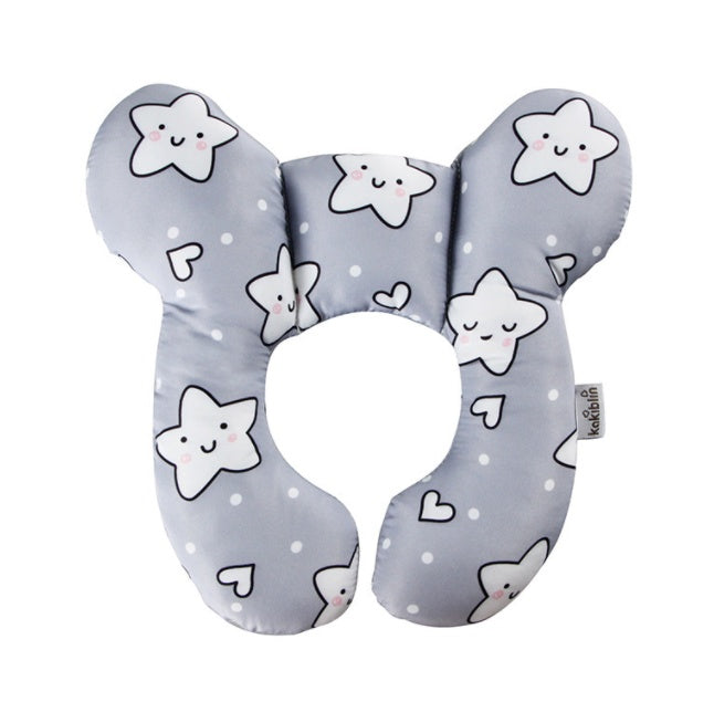 Infant Pillow  Baby Bed  U-Shaped Safety Seat  Neck Guard  Fixed Stereotyped Stroller Pillow - Tiff's Treasures