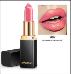 Shiny Metallic Lipstick Pearlescent Color Temperature Change Lipstick Gilt Lipstick - Tiff's Treasures