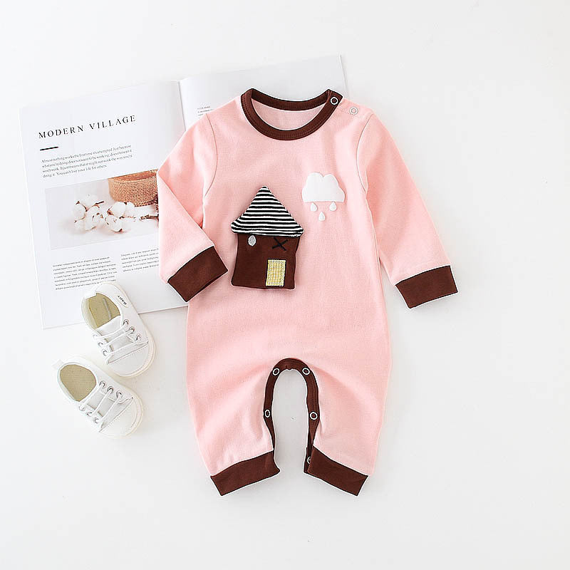 Baby one-piece romper cotton baby - Tiff's Treasures