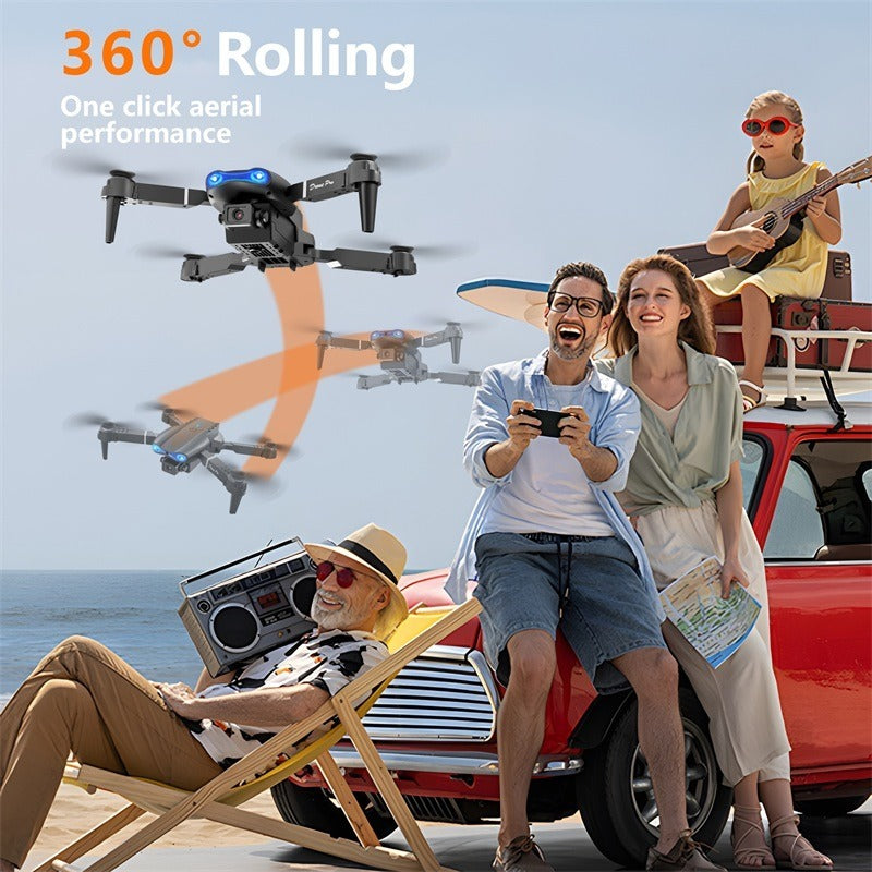 The E99 Dual-camera Drone With Two Batteries Has The Function Of Altitude Hold Mode. - Tiff's Treasures
