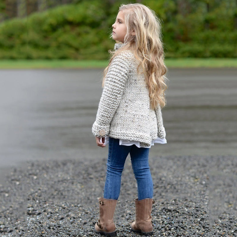 Girls cardigan sweater coat - Tiff's Treasures