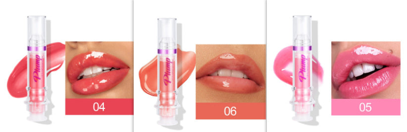 New Tube Lip Rich Lip Color Slightly Spicy Lip Honey Lip Glass Mirror Face Lip Mirror Liquid Lipstick - Tiff's Treasures