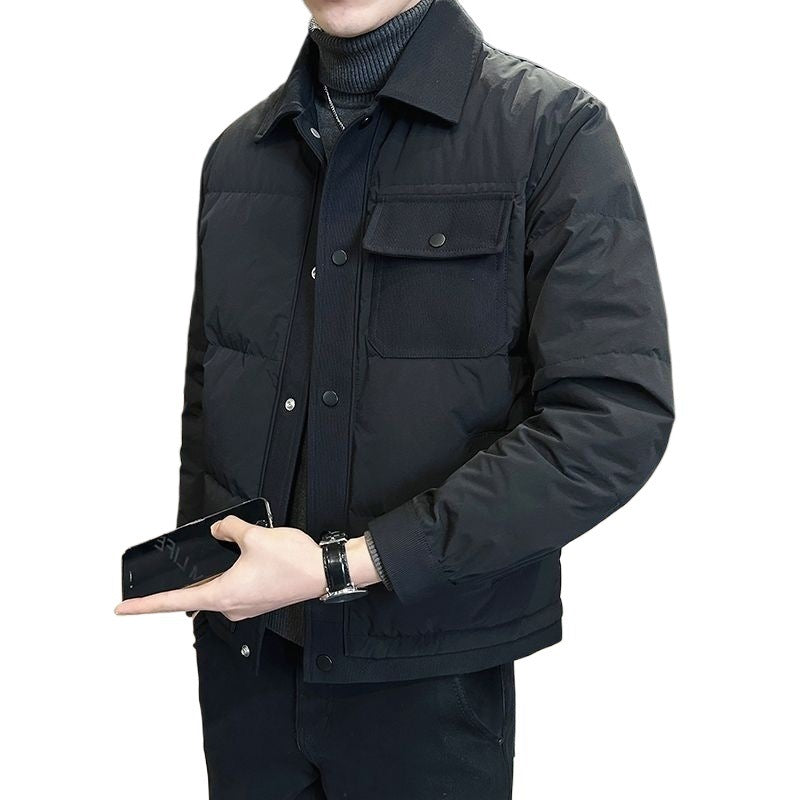 Men's Fashion Personalized Fashionable All-match Down Jacket - Tiff's Treasures