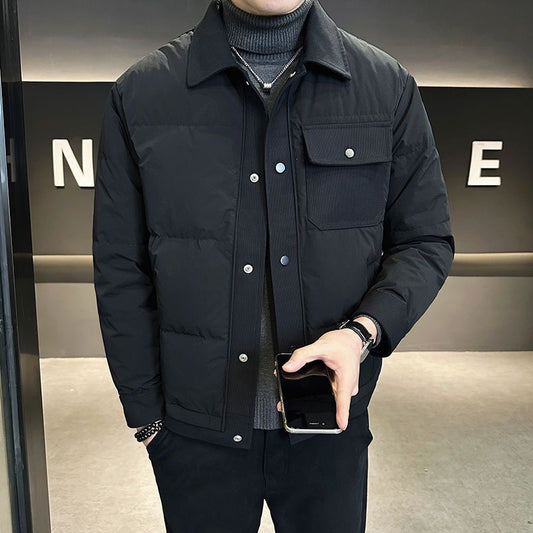 Men's Fashion Personalized Fashionable All-match Down Jacket - Tiff's Treasures
