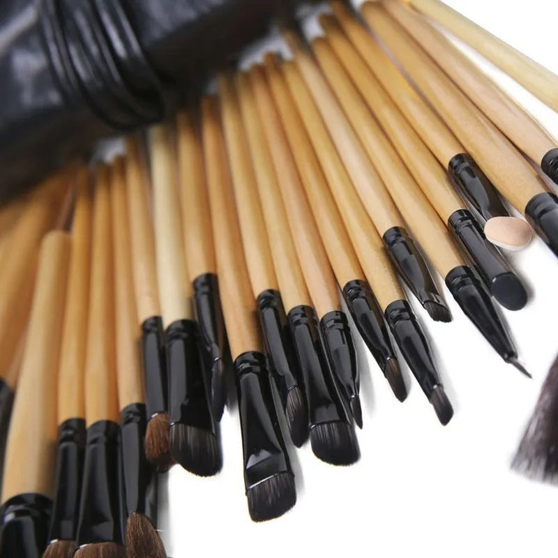 Makeup Brush Sets Professional Cosmetics Brushes Eyebrow Powder Foundation Shadows Pinceaux Make Up Tools. Gift Bag Of 24 Pcs. - Tiff's Treasures