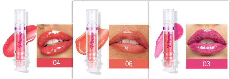 New Tube Lip Rich Lip Color Slightly Spicy Lip Honey Lip Glass Mirror Face Lip Mirror Liquid Lipstick - Tiff's Treasures