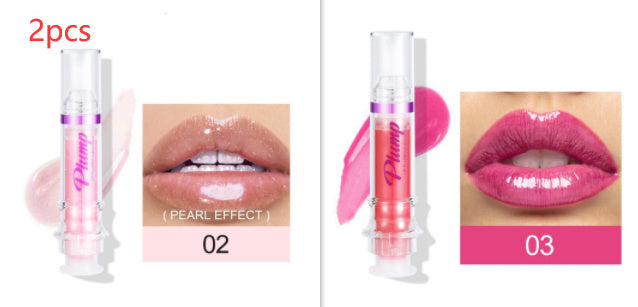 New Tube Lip Rich Lip Color Slightly Spicy Lip Honey Lip Glass Mirror Face Lip Mirror Liquid Lipstick - Tiff's Treasures