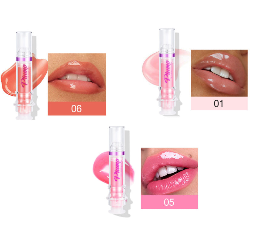 New Tube Lip Rich Lip Color Slightly Spicy Lip Honey Lip Glass Mirror Face Lip Mirror Liquid Lipstick - Tiff's Treasures