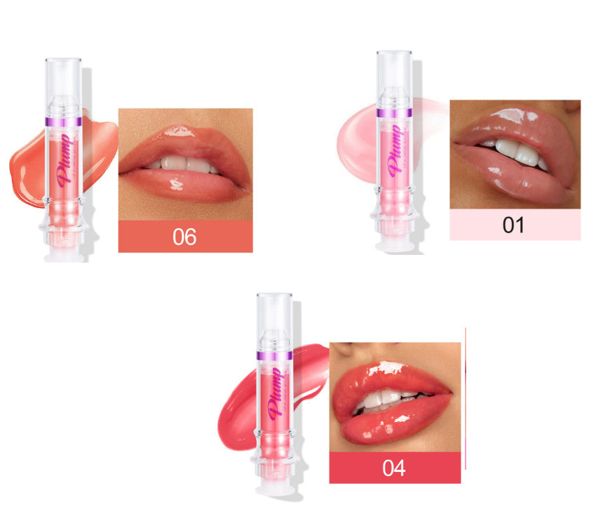New Tube Lip Rich Lip Color Slightly Spicy Lip Honey Lip Glass Mirror Face Lip Mirror Liquid Lipstick - Tiff's Treasures