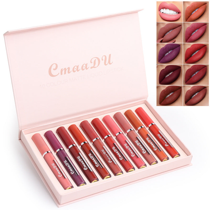 Women's Non-stick Cup Waterproof Matte Lipstick - Tiff's Treasures