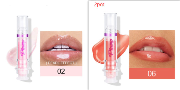 New Tube Lip Rich Lip Color Slightly Spicy Lip Honey Lip Glass Mirror Face Lip Mirror Liquid Lipstick - Tiff's Treasures