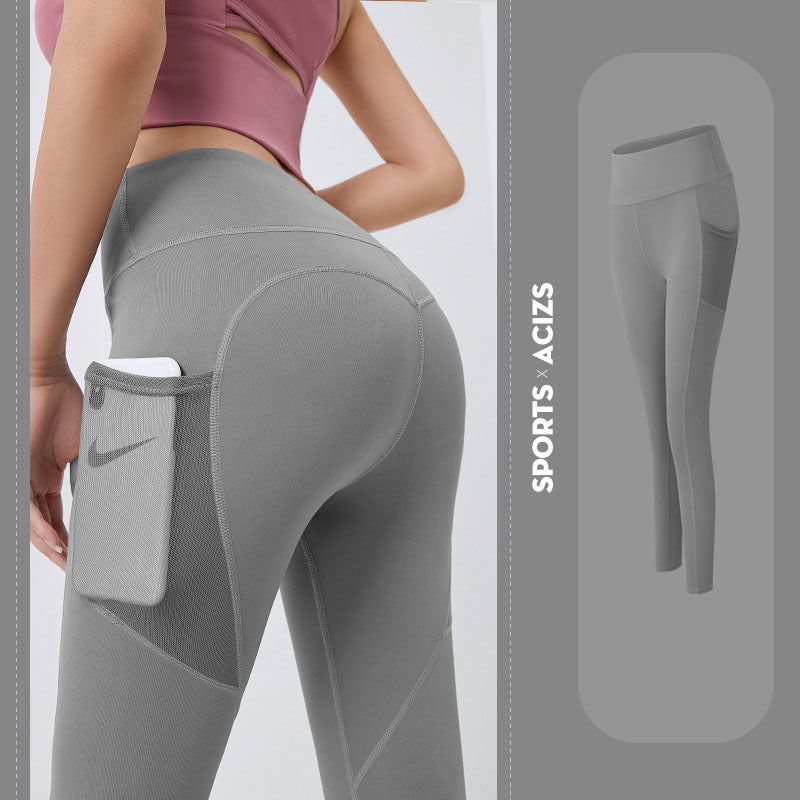 Yoga Pants Women With Pocket Leggings Sport Girl Gym Leggings Women Tummy Control Jogging Tights Female Fitness Pants - Tiff's Treasures