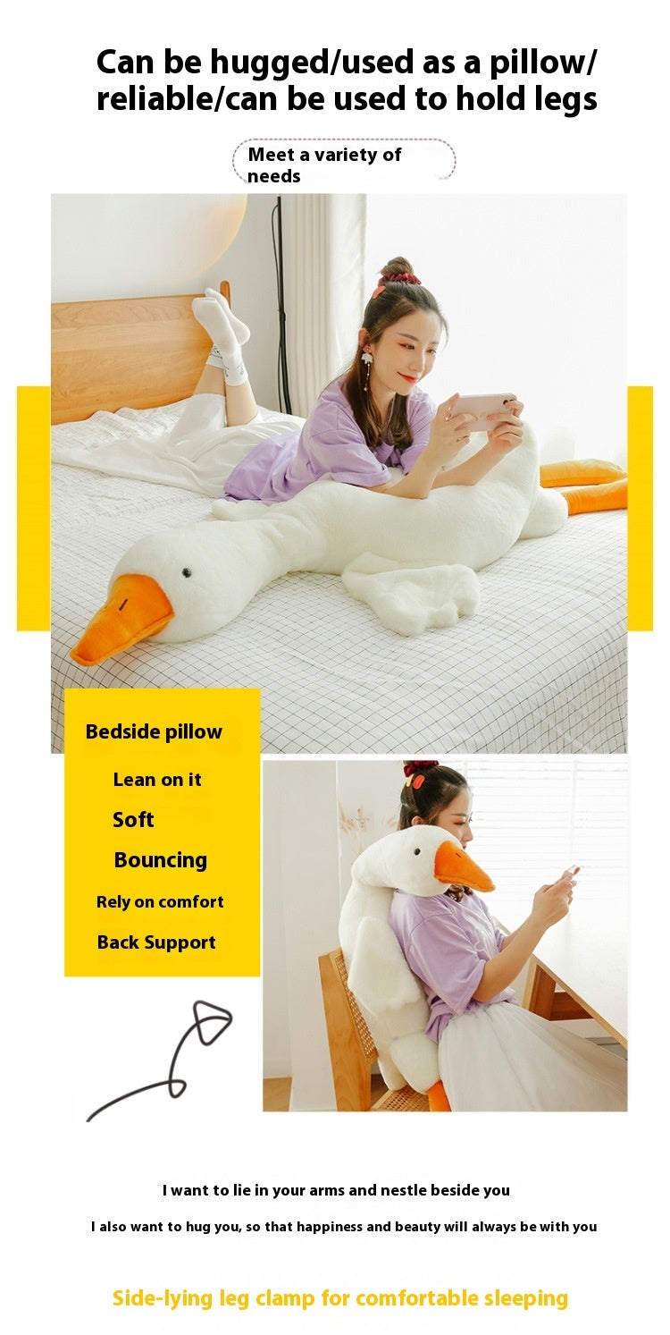 Cute Big White Geese Pillow Plush Toy - Tiff's Treasures