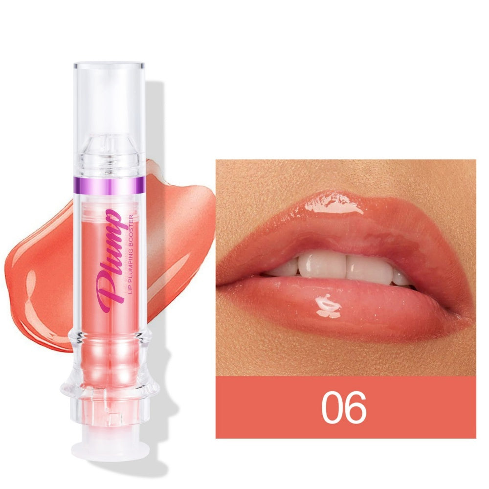 New Tube Lip Rich Lip Color Slightly Spicy Lip Honey Lip Glass Mirror Face Lip Mirror Liquid Lipstick - Tiff's Treasures