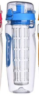 32Oz Fruit Infusing Infuser Water Bottle Water Fruit Bottle BPA Free Plastic Sport Fruit Infuser Water Bottles With Infuser Juice Shaker Drink Bottle Of Water - Tiff's Treasures