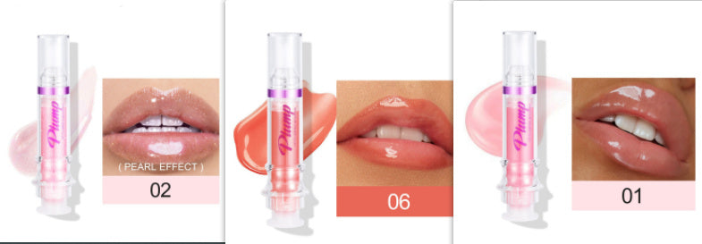 New Tube Lip Rich Lip Color Slightly Spicy Lip Honey Lip Glass Mirror Face Lip Mirror Liquid Lipstick - Tiff's Treasures