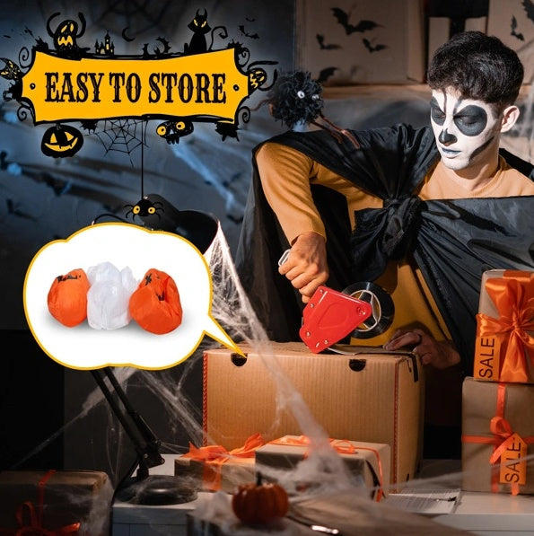 Ghost Spider Pumpkin 11.8 FT Halloween Inflatables Outdoor Decorations - Tiff's Treasures