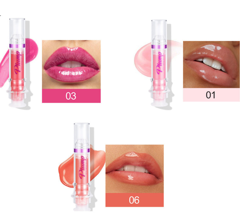 New Tube Lip Rich Lip Color Slightly Spicy Lip Honey Lip Glass Mirror Face Lip Mirror Liquid Lipstick - Tiff's Treasures