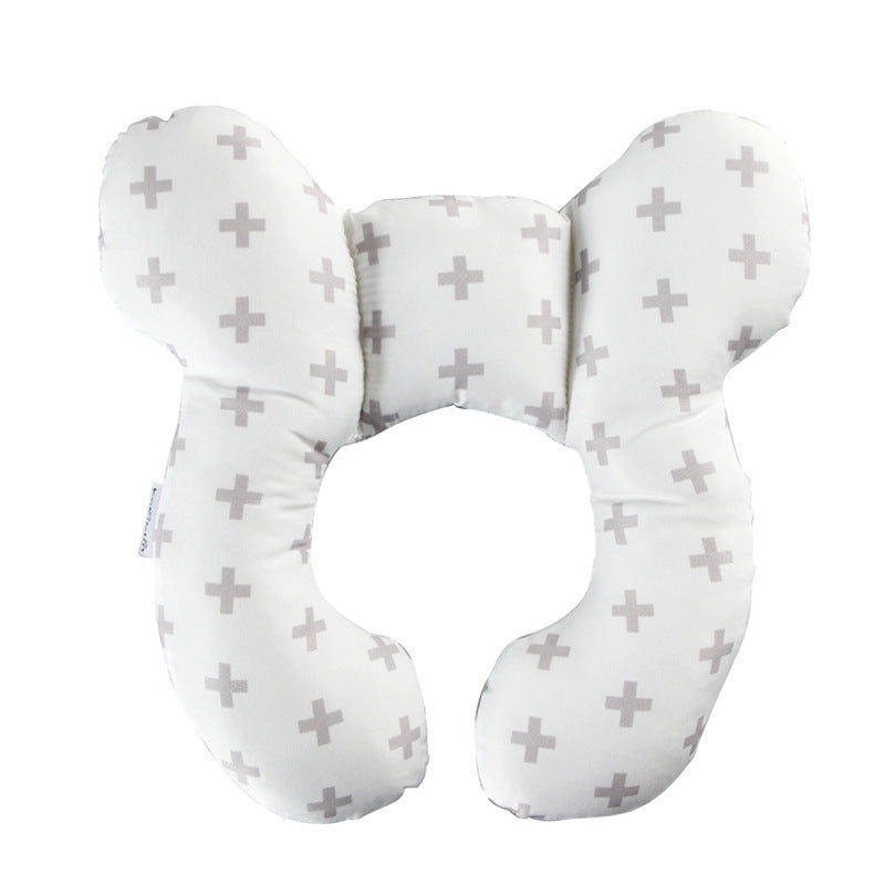 Infant Pillow  Baby Bed  U-Shaped Safety Seat  Neck Guard  Fixed Stereotyped Stroller Pillow - Tiff's Treasures